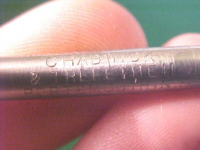 Set of 5 chadwich & trefethen extension reamers 