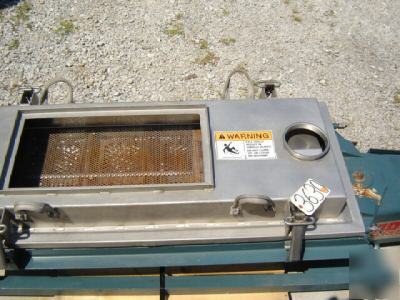 20â€ x 48â€ singe deck rotex 11PS -ss/ss screener (3630)
