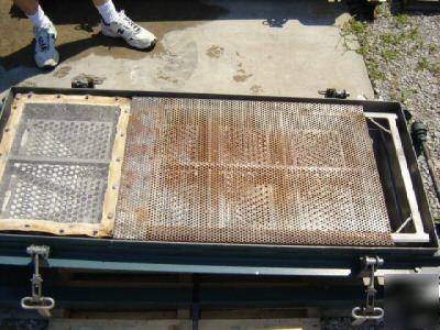 20â€ x 48â€ singe deck rotex 11PS -ss/ss screener (3630)