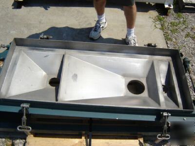 20â€ x 48â€ singe deck rotex 11PS -ss/ss screener (3630)