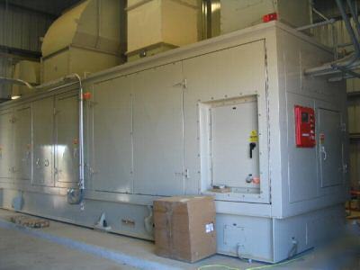 4.6MW combustion turbine, heat recovery steam generator