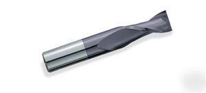1/4 2 flute carbide end milll endmill tialn (qty 10)