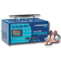10/2/55 amp, 6/12 volt portable automatic charger