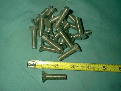 Flat head machine bolts 3/8