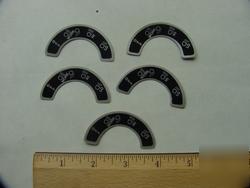Military vehicle tractor light decal sticker label nos