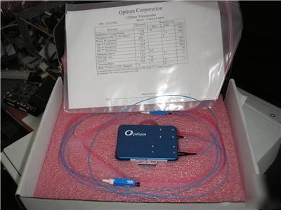 New optium 10TRAAV1MPS, 1310NM 10GB/s transponder - 