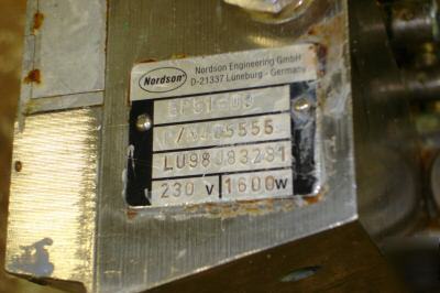 Nordson EP51-10 heated slot die used