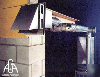 Tjernlund gpak-it gas side wall power venters