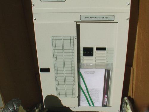 Transtector transfer switch panel 200 amp, 3 phase