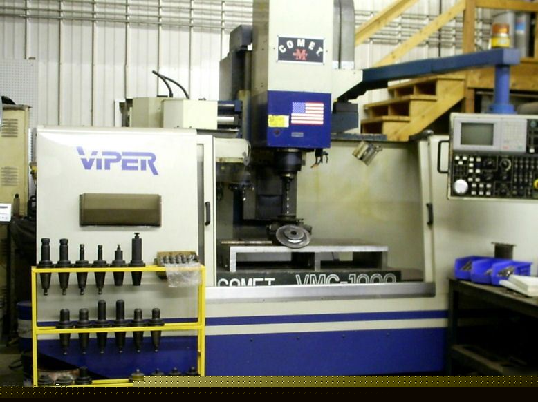 Viper mighty comet vmc-1000 cnc vertical mill 4761H exc
