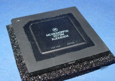 Cpu motorola MC68340RP16 pga collectible vintage ic