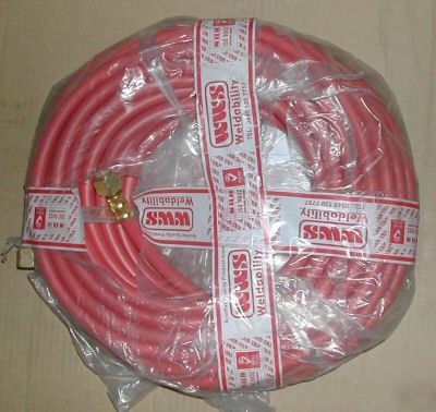 3 x acetylene 20M 6MM 3/8â€ hoses