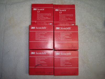 3M scottsfil electrical insulation putty- lot of 4 