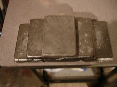 50LBS high quality lead ingots - bullion, sinkers