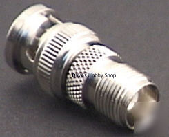 Coax adapter bnc male to tnc female