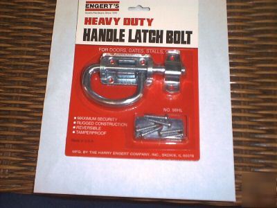 Engert's handle latch bolt - zinc plated