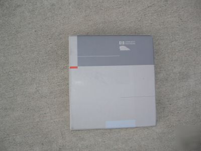 Hp 4396A network/spectrum analyzer function reference