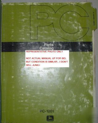 John deere 324 524 624 rotary tiller parts manual
