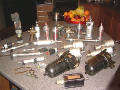 Lot smc, parker, bimba, american & more air cylinders