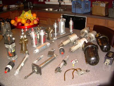 Lot smc, parker, bimba, american & more air cylinders