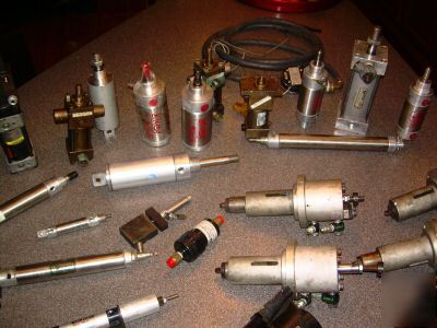 Lot smc, parker, bimba, american & more air cylinders