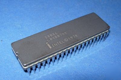 New cpu D8086 intel vintage ceramic rare logo part
