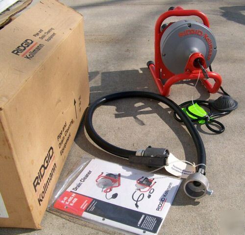 New ridgid k-40B gpf drain cleaner sink machine in box 