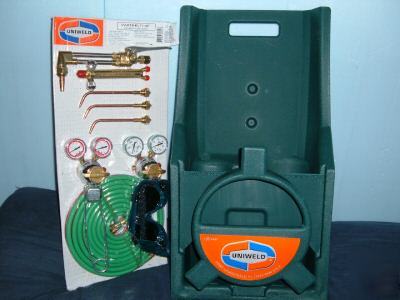Oxyacetylene kit welding/brazing/cutting plastic stand