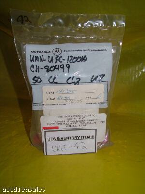 Unit ufc-1200 a mass flow controller flow 50 sccm hcl