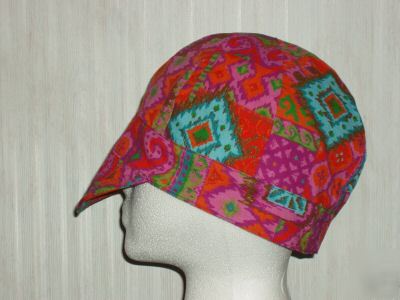 Welding cap in multi print-a 100% cotton hat