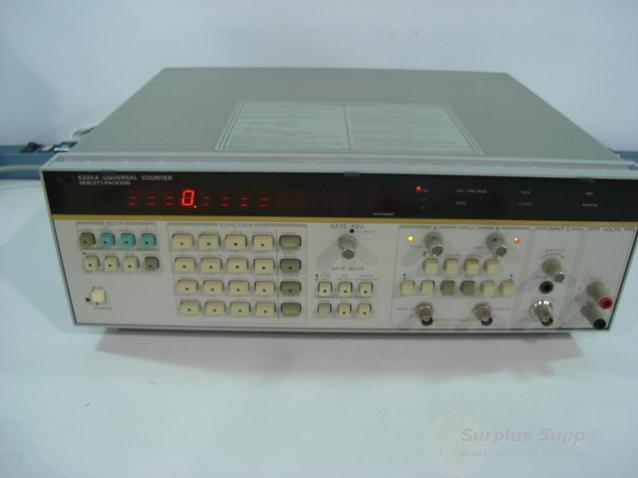 Hp 5335A universal counter opt 010 020 030