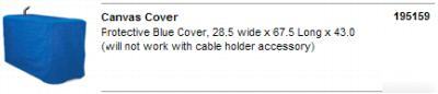 Miller 195159 canvas cover/28.5 wide x 67.5 long x 43.0