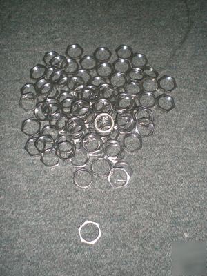 New (84) pma nickel-plated hexagonal lock nuts pg 11