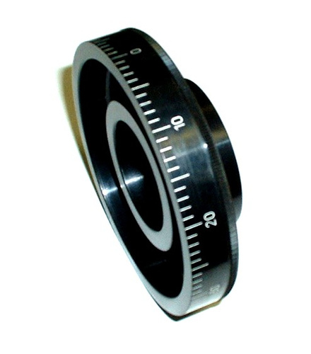 New bridgeport part 12060213 z-axis inch dial (black)