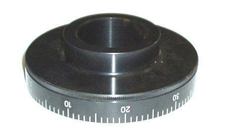 New bridgeport part 12060213 z-axis inch dial (black)