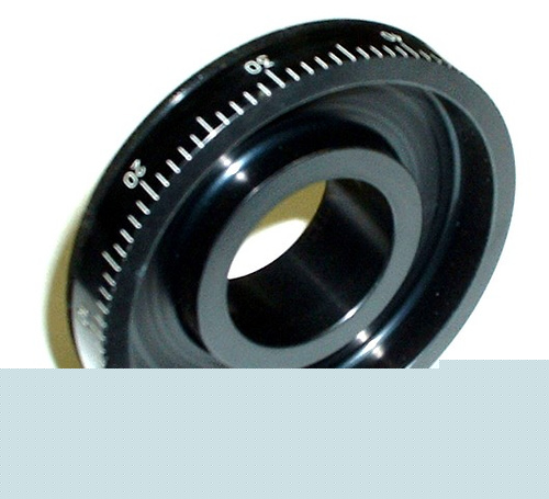New bridgeport part 12060213 z-axis inch dial (black)