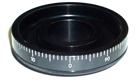 New bridgeport part 12060213 z-axis inch dial (black)