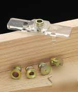New shop fox centering jig & 5 bushings for woodworking 