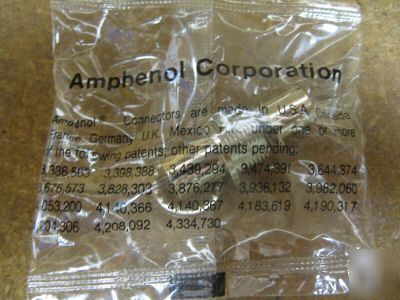 P/n 31-220 connector rf,bnc, 500V max mfg: amphenol