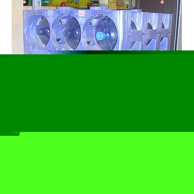 Polymer solutions prostack modular bottled water rack