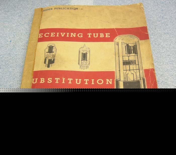 Receiving tube substitution guidebook first edition