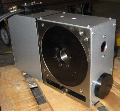 2006 haas hrt-210 rotary table w/ servo control box vmc