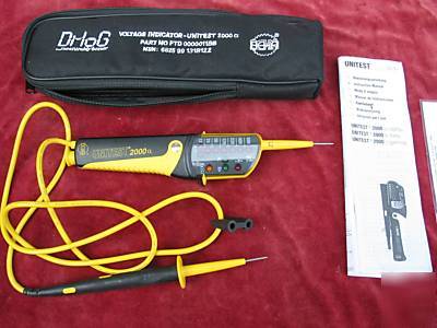 Beha unitest 2000 alpha voltage tester cased