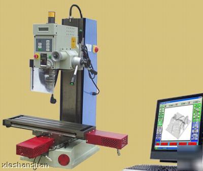 Black&red C26 3/axis cnc micro mill 