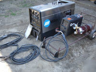 Miller portable 280NT welder & super S32 wire feeder