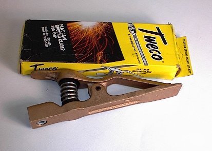 New tweco flat jaw ground clamp 300 amp 300AMP fgc-300