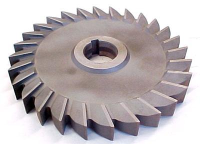 Plain tooth side milling cutter 7