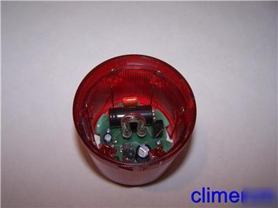 Siemens 8WD4320-0CB red strobe light w/bulb 