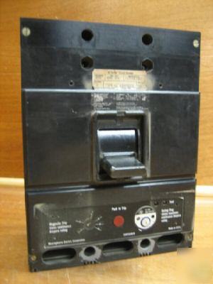 Westinghouse breaker LC3600F 600 amp a 600A 600AMP trip