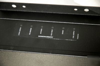 Siemens dematic mds controller 3M00 industrial control 